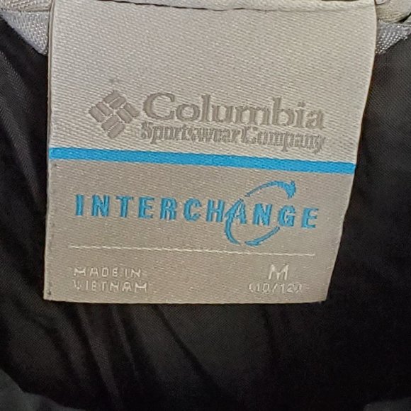 Columbia interchange spring/Fall black Jacket size M (age 10-112) - Picture 3 of 3